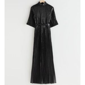 Stockholm Atelier Pleated Maxi Dress